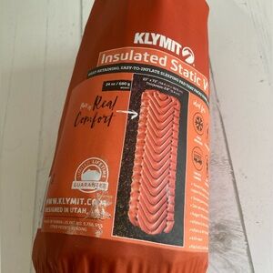 Klymet insulated static V camping sleeping pad